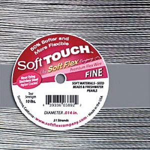 Soft Touch 0.35mm Satin Silver - 3m
