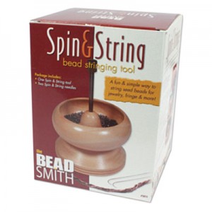 Spin&string (large) Wooden Bead Spinner