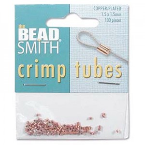 Tube Crimp 1.5x1.5mm Copper Plate-100개