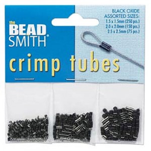Tube Crimp Assortment Pac Black Oxide-475개