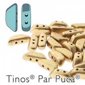 Tinos 4x10mm Light Gold Matte -50g(약240개)