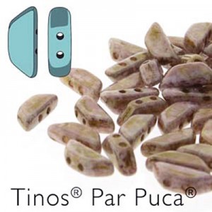 Tinos 4x10mm Opq Mix Rose/gold Ceramic-50g(약240개)