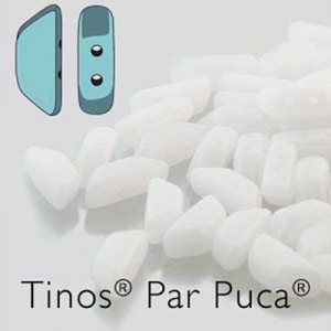 Tinos 4x10mm Opaque White -50g(약240개)