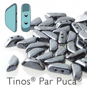 Tinos 4x10mm Jet Hematite -50g(약240개)