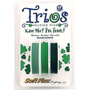 Soft Flex Trios 0.48mm Kiss Me Im Irish- 3롤/총9m