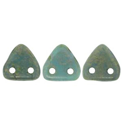 2-Hole Triangle 비즈 6mm-50g(약 420개)