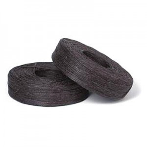 1mm Linen Waxed Brown 4-ply 45m - 6롤
